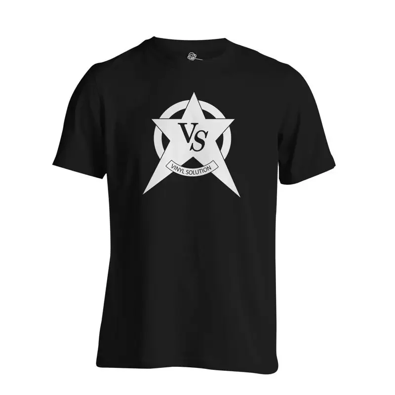 Vinyl Solution Records T Shirt Rave Techno Jungle Breakbeat Hardcore