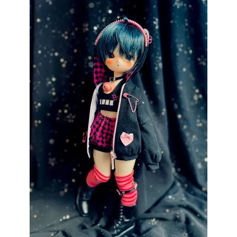 BJD doll clothes 43cm for 1/4 size cute bjd doll clothes 1/4 set doll accessories (6 points)