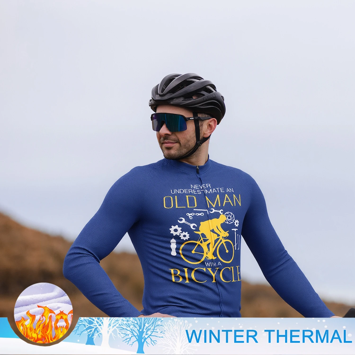 

Cycling Sets for Men Winter Cycling Equipment Man Clothes Sets Road Bike Jerseys Bicycle Clothing Men's Winter Bicycle Suit Set