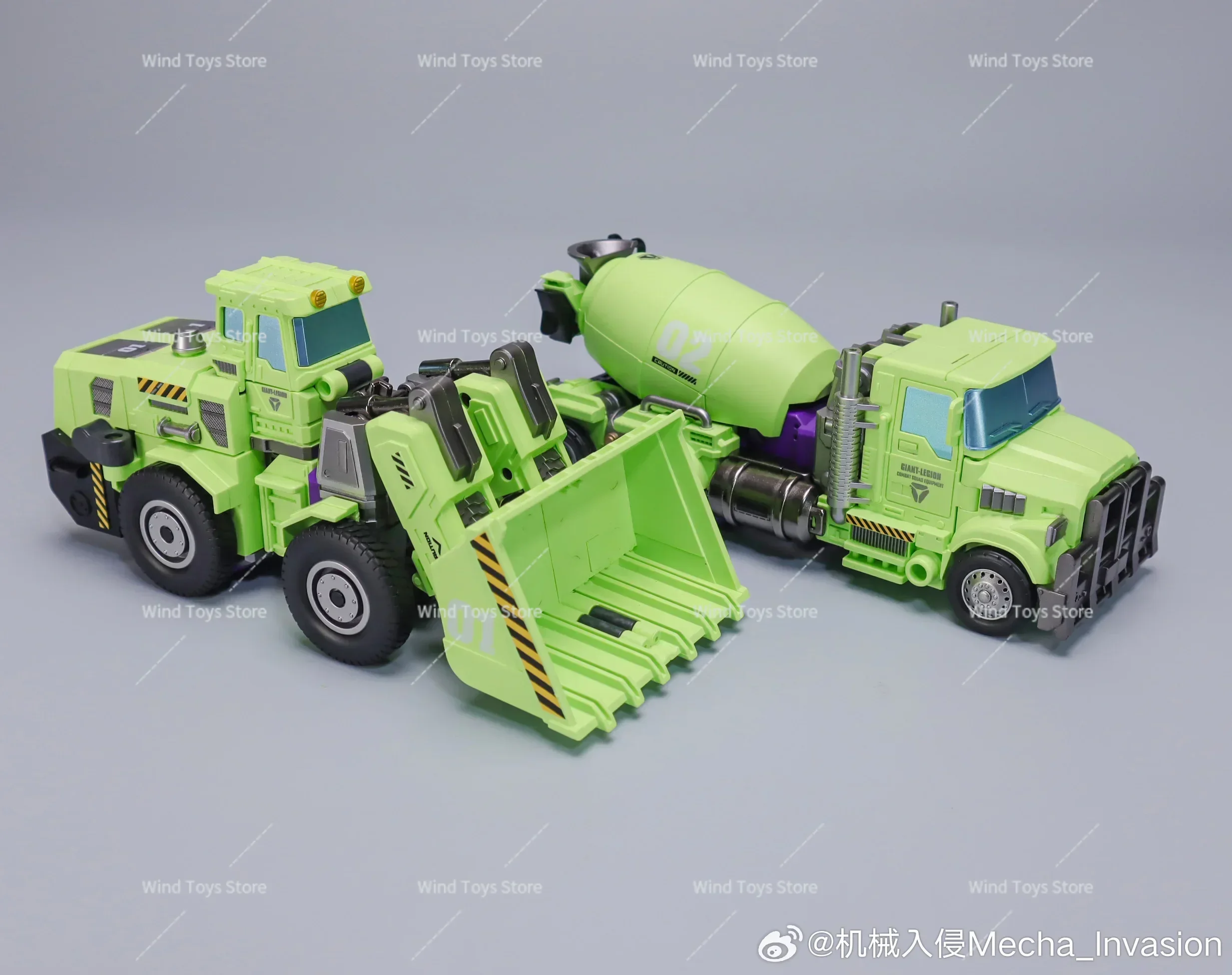 Disponibile Trasformazione Mecha Invasion Giant Legion Devastator GLA-01 Scrapper GLA-02 Mixmaster Figura Robot Action Figure