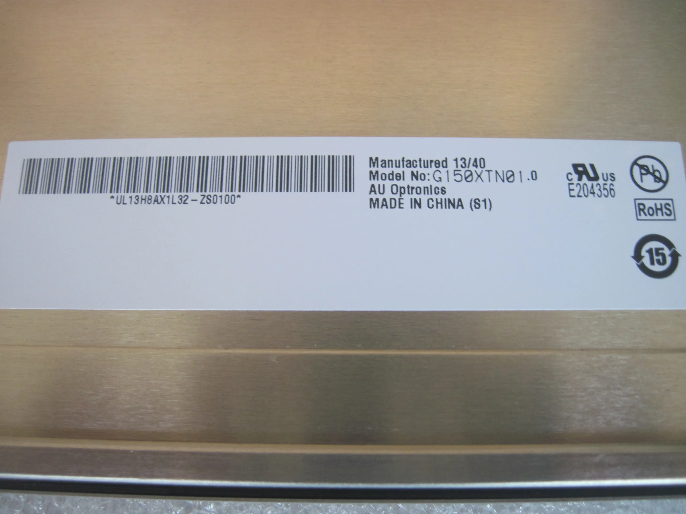 Layar LCD G150XTN01.0 Baru 15 Inci