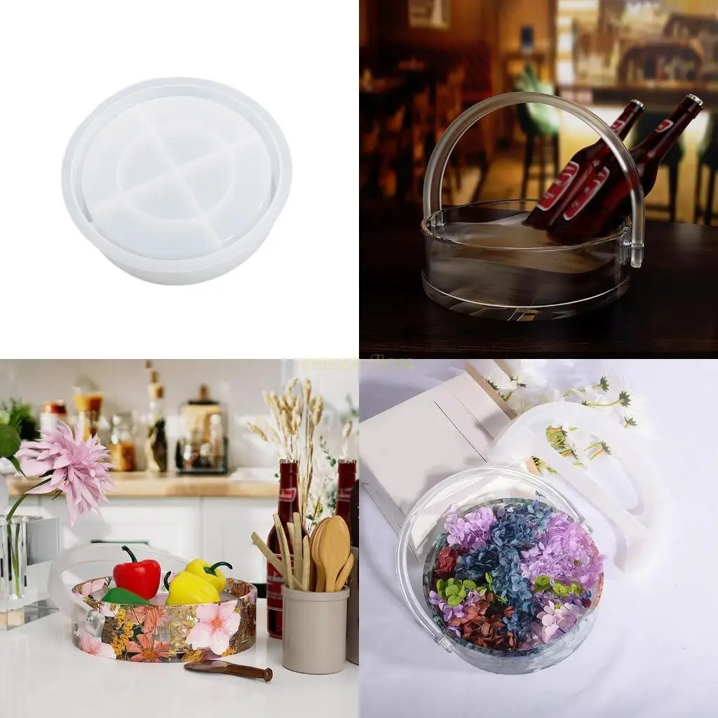 

31BF Container Epoxy Casting Mold Set With Handheld DIY Making Craft with Screw Tool