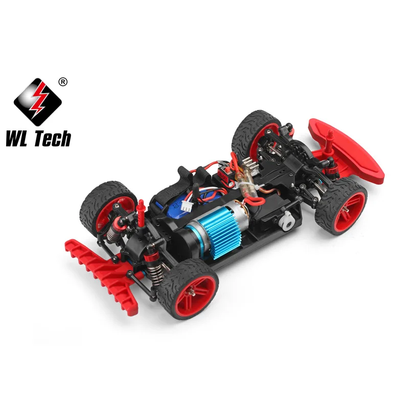 WLtoys-brinquedo do carro do controle remoto para meninos, Fórmula F1 Racing Drift, Rally de alta velocidade, 184012, XK, 1:18, 2.4G, motor da escova 390, presente