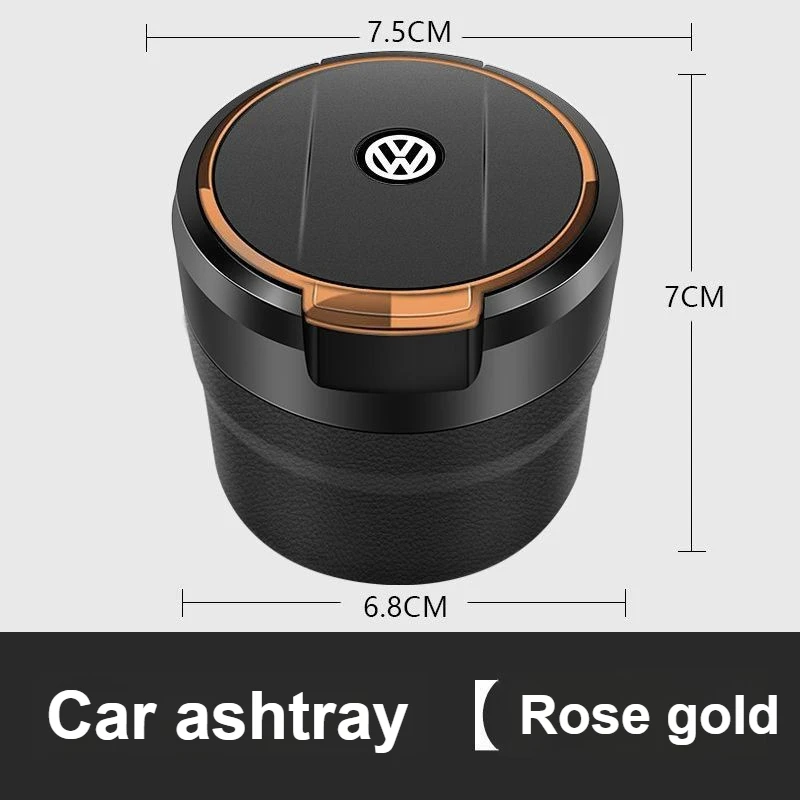 Cup Holders FOR Volkswagen's Car Ashtray: Creative And Personalized, With A Glow-in-car Universal Ceramic Inner Liner And Multip view 4