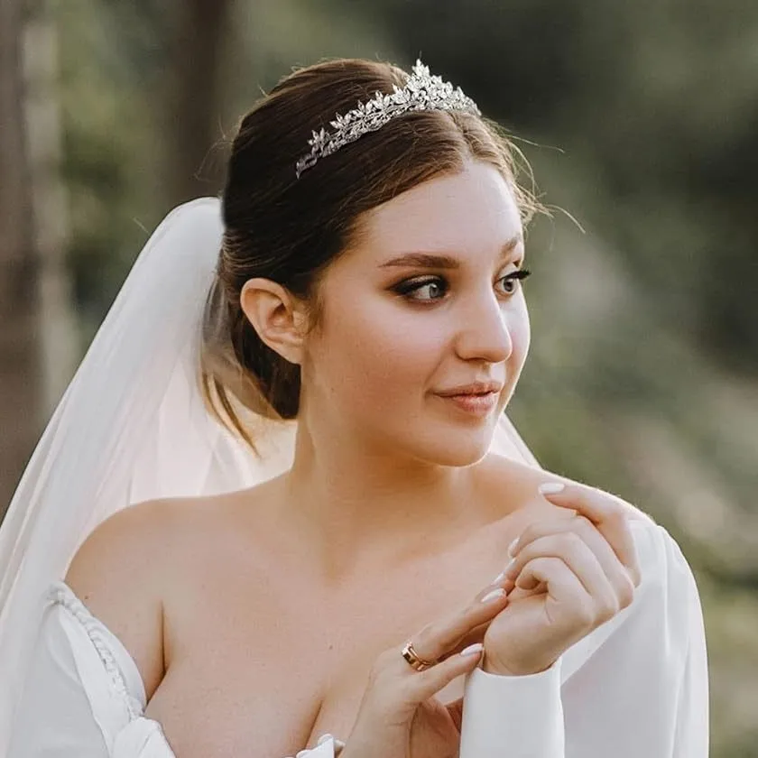 

Bridal Crown Wedding Headwear High End Children's Princess Birthday Party Diamond Crown Hair Hoop Wedding Hair Accessories Gift