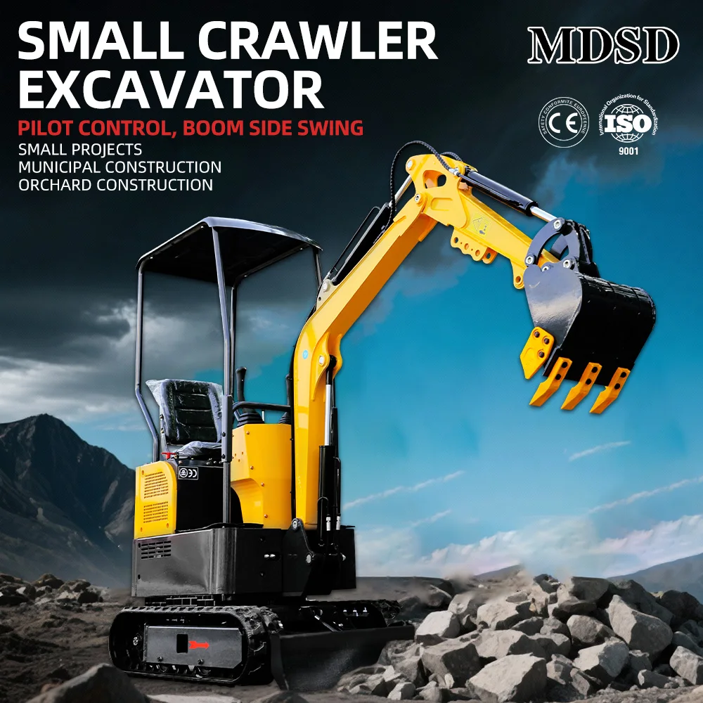 Customization Agricultural 0.8-2 Ton Mini Excavator Crawler Small Micro Digger EPA/CE Hydraulic Mini Excavators Cabin Price