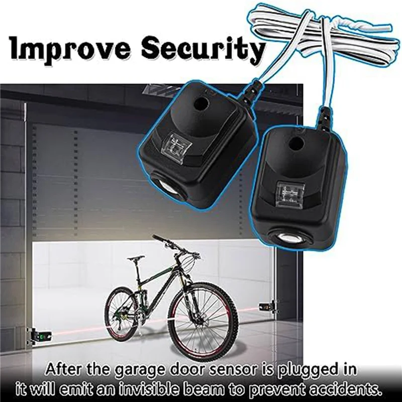 SQPP-2X 820CB مستشعر سلامة باب المرآب ومجموعة استبدال الأقواس لـ 41A5034/ G801CB-P/801CB/041-0136