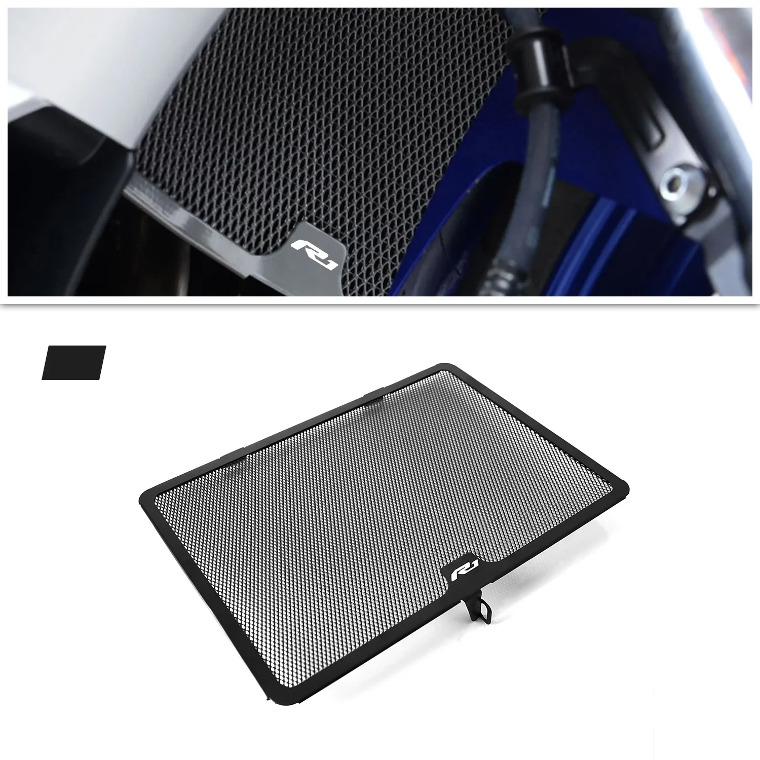 

For Yamaha YZF-R1 YZF R1 2007 2008 Motorcycle Radiator Guard Grille Protector Radiator Shield