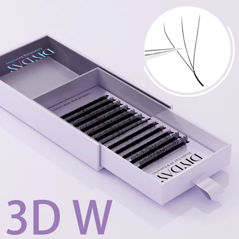 Накладные ресницы DIYDAY 3D-8D из искусственного меха — фото товара