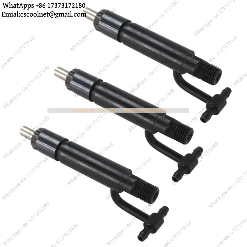 JS01 3pcs Fuel Injector For 3TNE82A 3TNE82 3TNV82 3D82 3D82EA Engine Parts Fuel Supply System Auto Parts