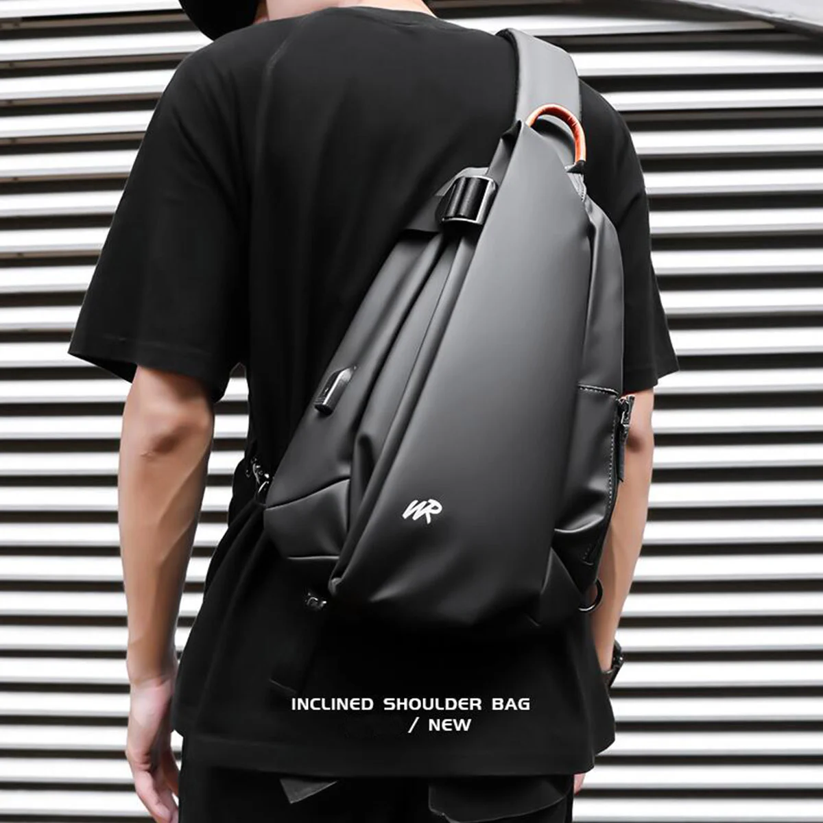 Men's Shoulder Bag Multifunction Messenger Pack High Quality Camping Chest Bag Crossbody Travel Bag Outdoor Fanny Pack Sling Bag