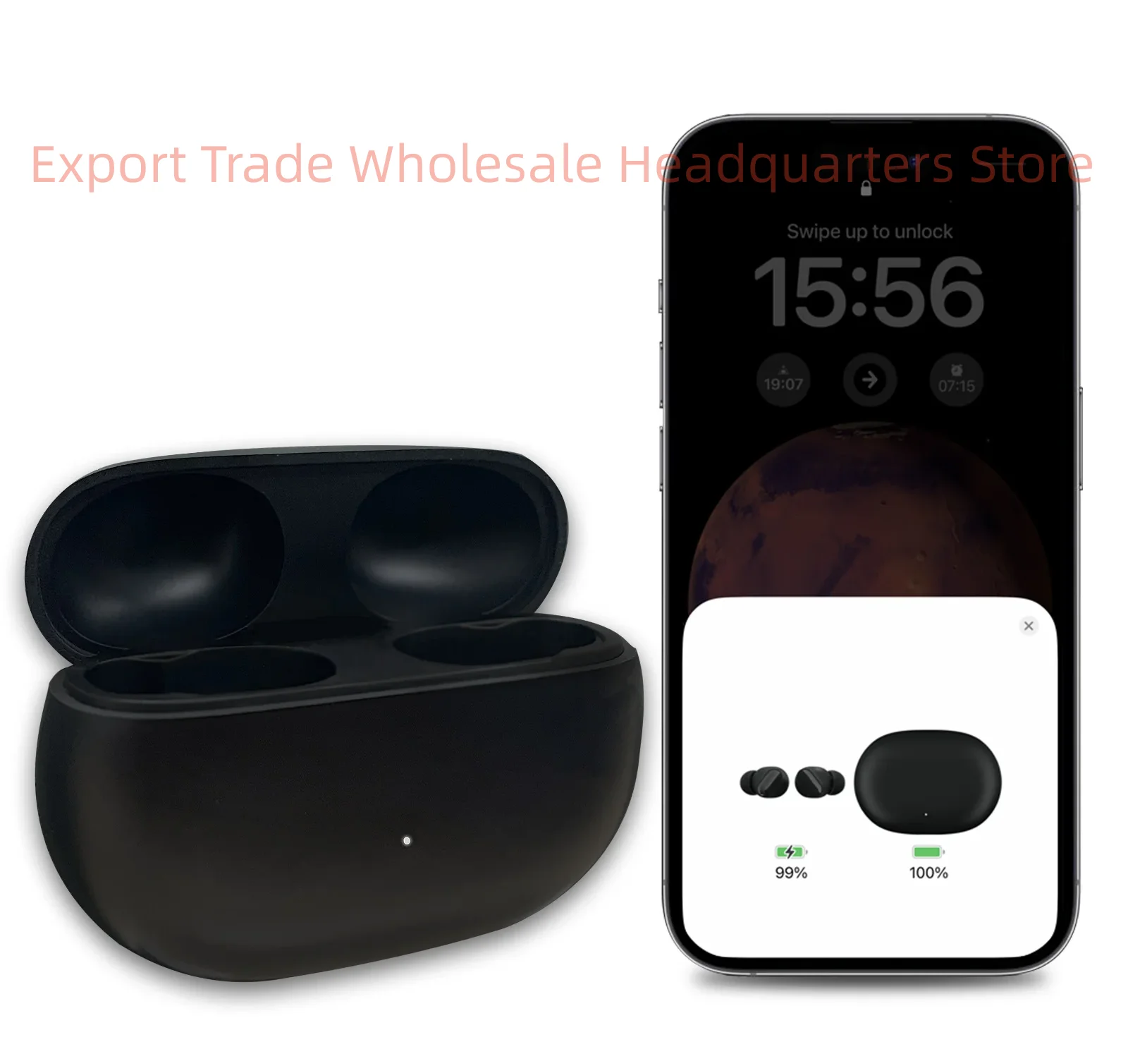 

FOR Beats Fit Pro Charging Case Studio Buds Replacement Compatible with Genuine Headphones, Supports Animation Display & Origin