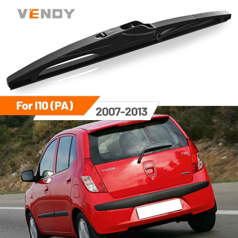 

1 шт. щетка стеклоочистителя заднего лобового стекла для Hyundai I10 (PA) 2007-2013 2008 2009 2010 2011 2012 аксессуары для дворников