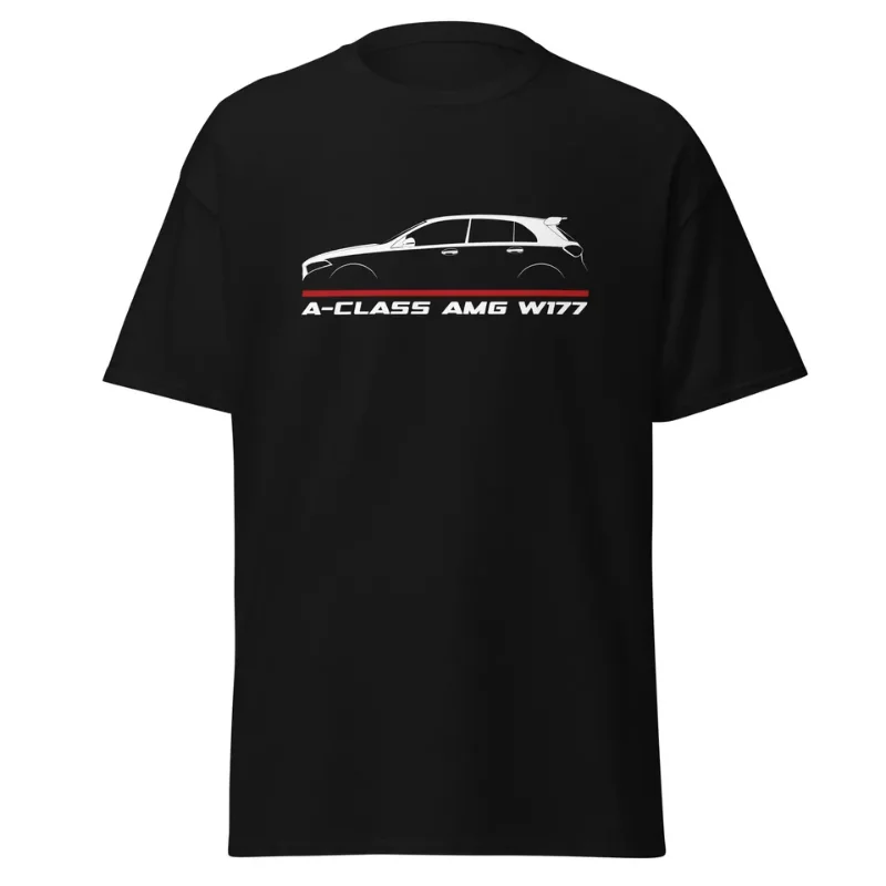 2024 Men T Shirt Casual T-shirt A-Class AMGS W177 2019-2022 Car Enthusiast T-shirt Summer 100% Cotton Cool Tee S-3XL