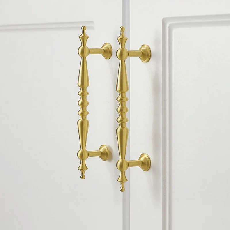 Manopole per mobili in ottone nordico Maniglia per armadio Manopole per porte Maniglie per armadi da cucina Maniglie per armadi Maniglie per mobili