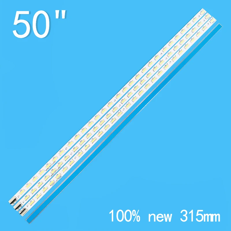 315mm New 2 PCS or 4 PCS LED strip for LE50D8800 V500HJ1-LE1 V500H1-LS5-TLEM6 V500H1-LS5-TREM6 V500H1-LS5-TLEM4 V500H1-LS5-TREM4