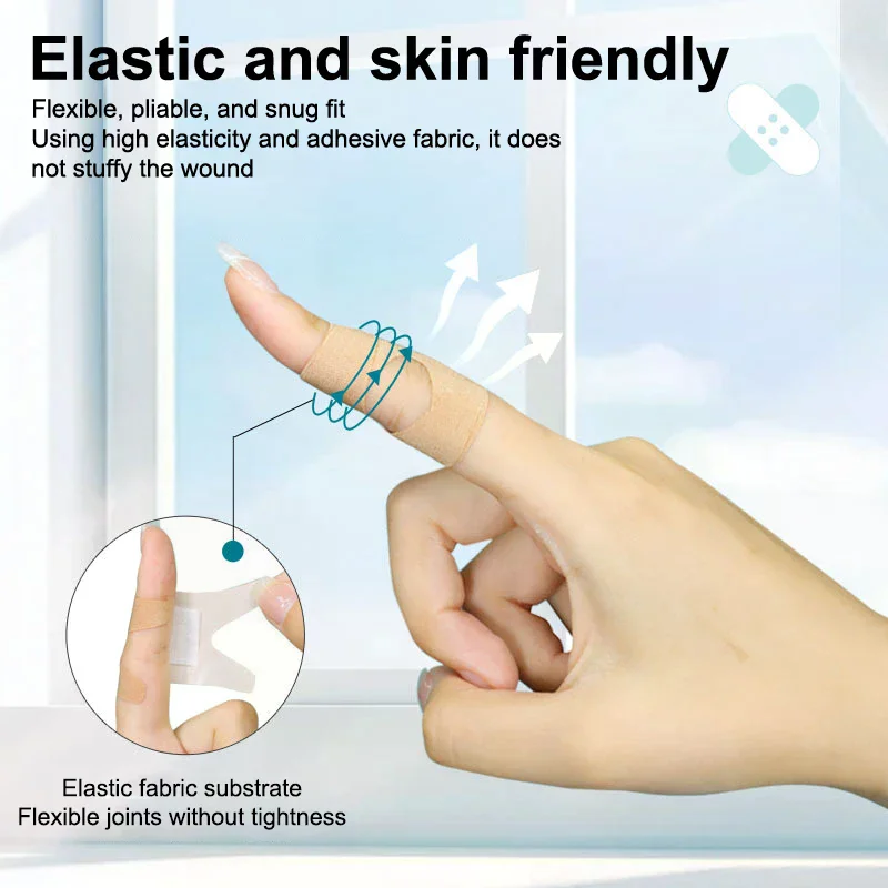 20Pcs/Box H Butterfly Shape Medical Fingertip Band Aids Antibacterial Wound Dressing Protect First Aid Bandaid Bandage Patch