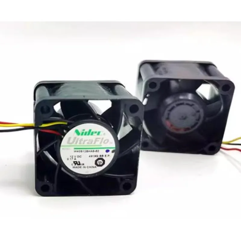 Fan for Nidec W40S12BHA5-52 DC 12V 0.17A 3-Wire 4028 40 *40 * 28MM