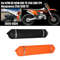 Motorcycle Heat Shield Exhaust Protective Cover For KTM XC XCW EXC TE 250 300 TPI 2020 2021 2022 2023 2024 Dirt Bike