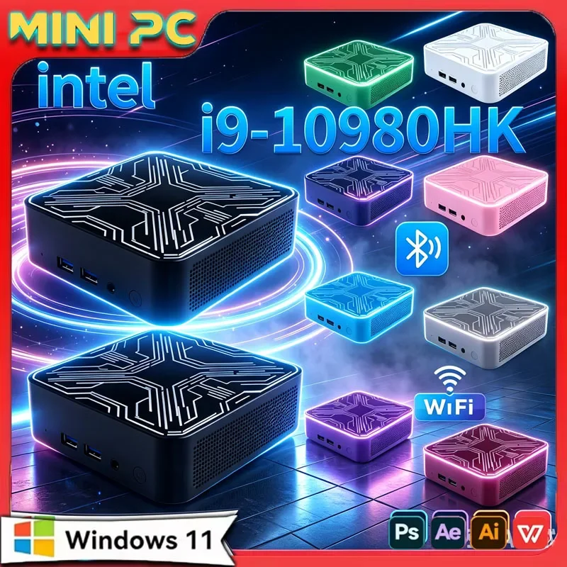 ミニpc-windows-11-pro-intel-core-i9-10980hk-32gb-ddr4-2tb-ssd-ゲーミングpc-デュアルwifi-6-bt52-4k-hd-ミニゲーミングデスクトップ
