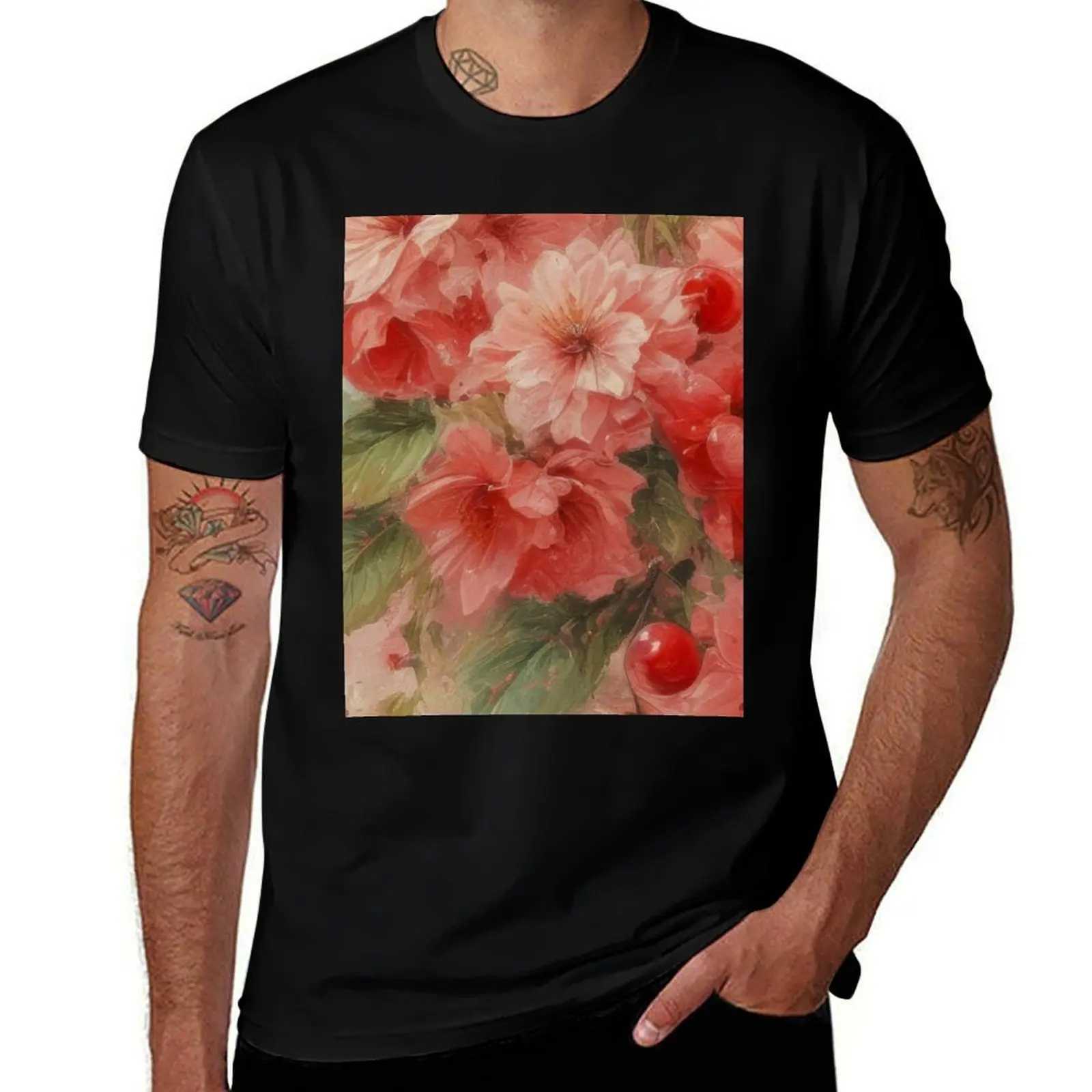 

Cherry Tree 2 T-Shirt customs design your own oversized t shirt anime shirt man t shirt vintage t men
