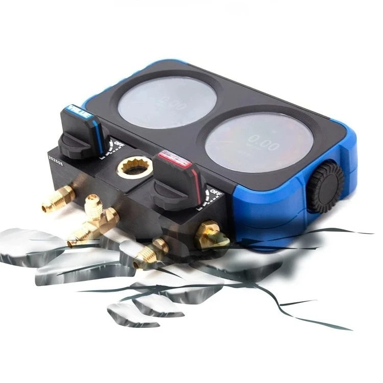 VRM2-X High-Precision Refrigerant Tester 3000mAh Battery 8H Use R22 R32 R410A Pressure Diagnostic Tool