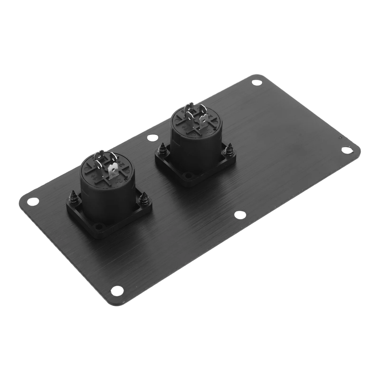 

Speaker Junction Box Cable Connector Plate Terminal Aluminum Alloy Speakers for