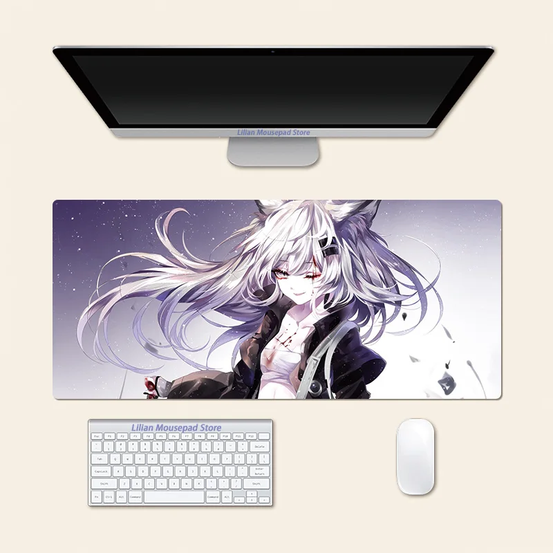 

Lappland Arknights Anime Large Mouse Pad PlayMat Office Mousepad Game Creative Desk Gaming Mat