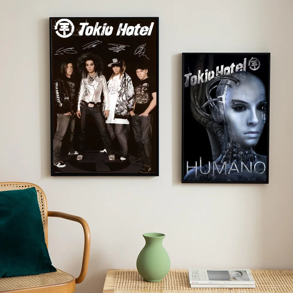 Tom Kaulitz Tokio Hotel Whitepaper Poster HD Quality Poster Wall Art Painting Study Room Wall Decor