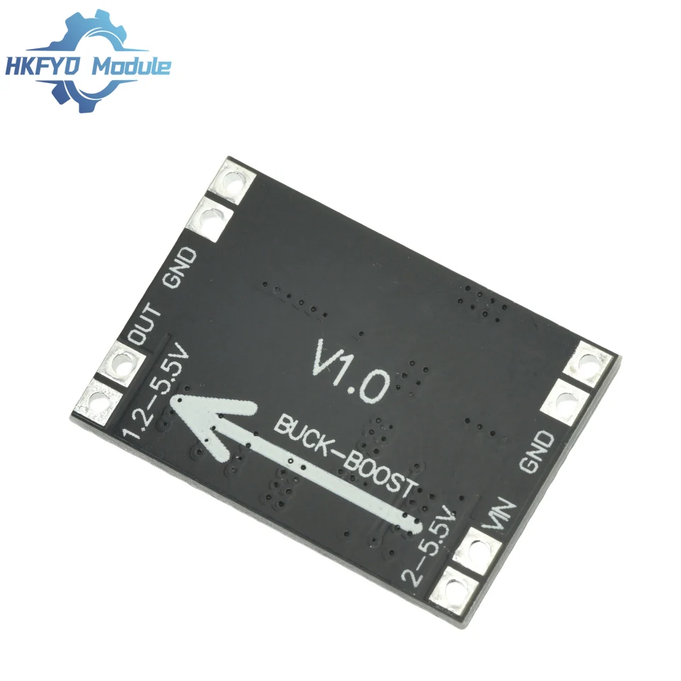 1-10 Buah TPS63020 3.3V 4.2V 5V Baterai Lithium Otomatis Boost Buck Modul Step Up Down XL63020 Daya Mikrokontroler Riak Rendah
