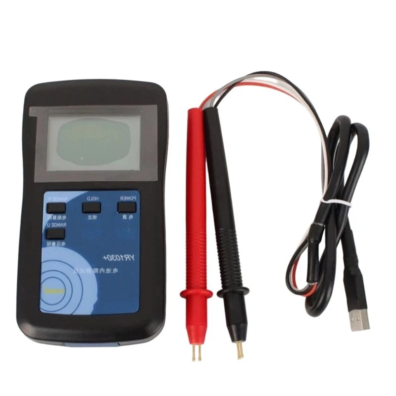 A98E-Alkalinity Tester YR1030 Real Four-Wire Lithium Battery Internal Resistance For Nickel Hydrogen Lead Button Polymer