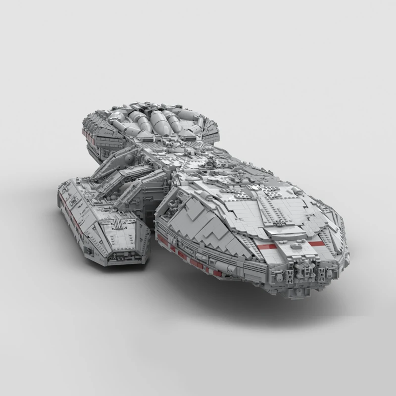

20152 шт. Battlestar Galactica супер весы военный корабль на заказ MOC создание строительные блоки игрушки подарок