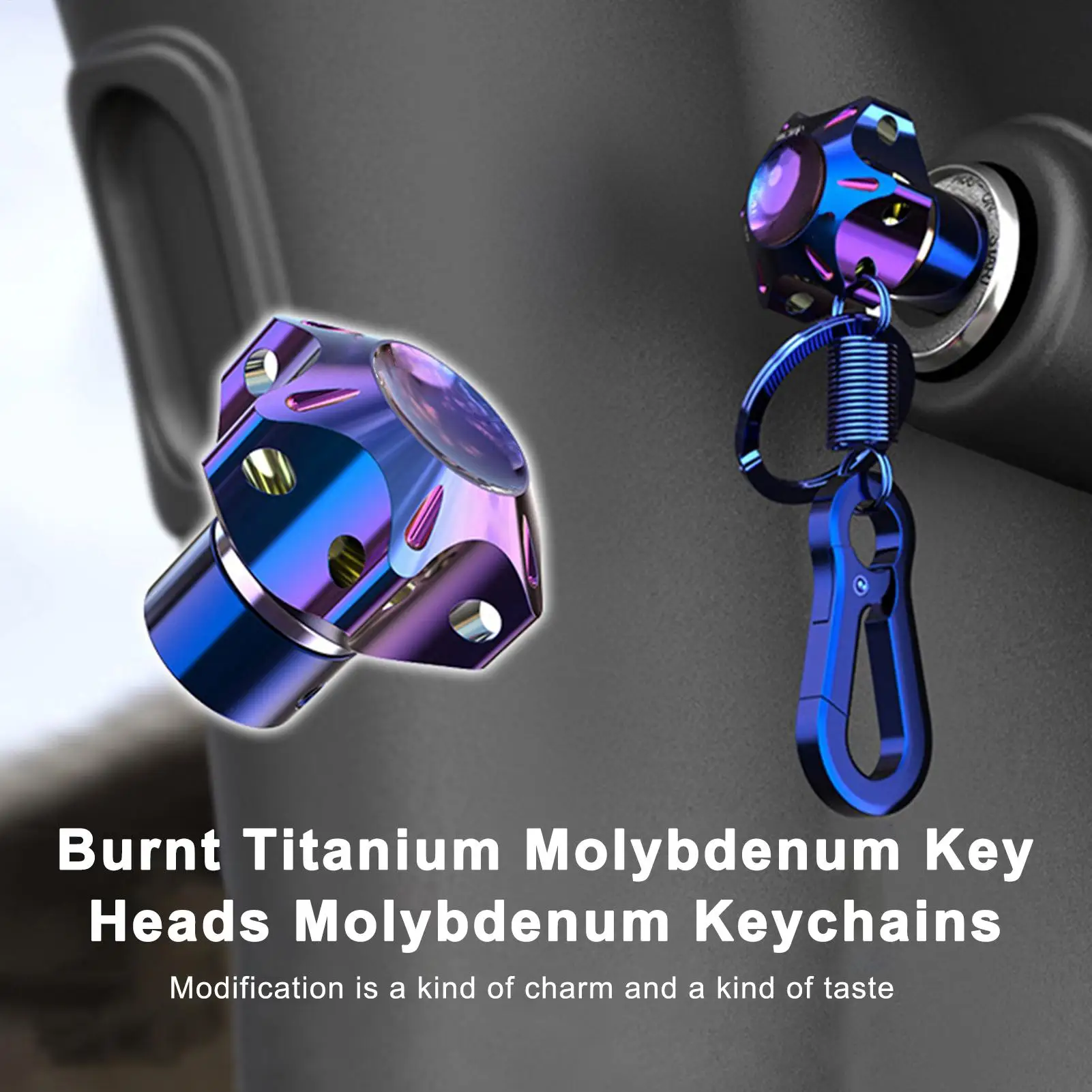 Key Head Cap Key Tip Protector Decorative Key Lock Moulding Aluminium Alloy Head Cover Motorcycle Key Accessories