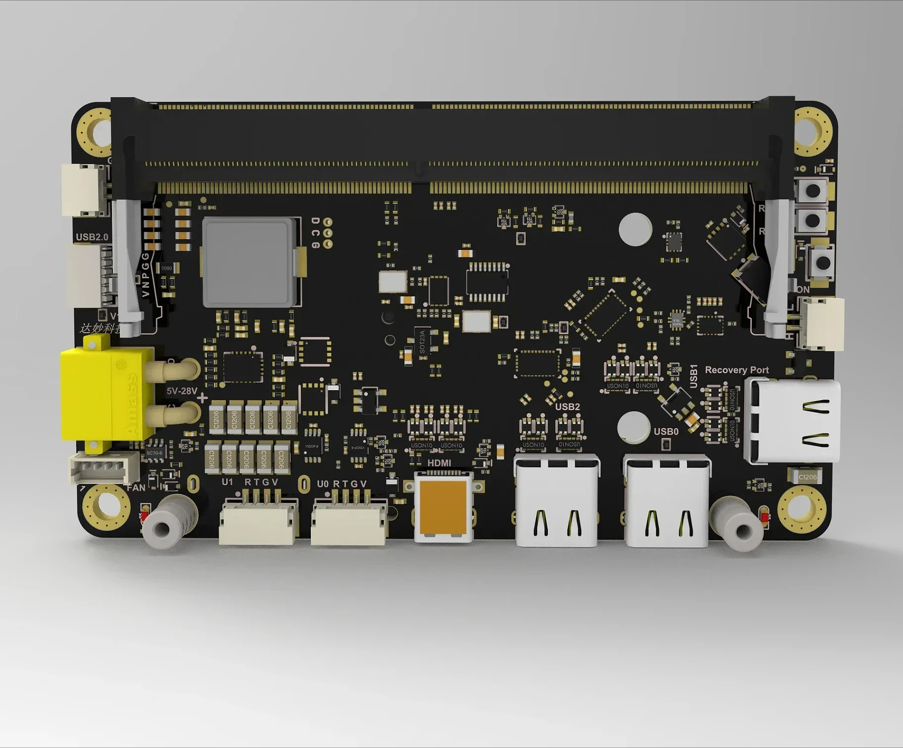 Board Carrying Robot Development Xavier NX AI Edge Computing