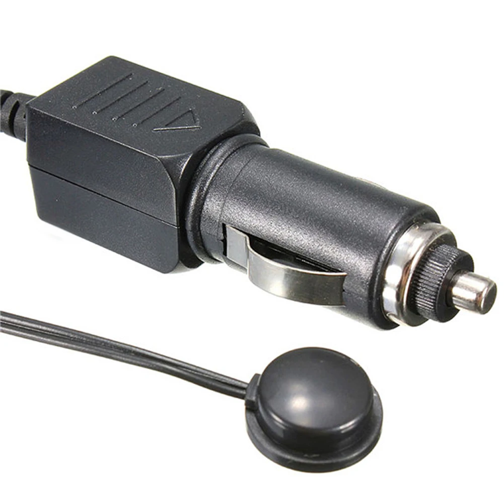 Termometro per temperatura interna esterna per auto 3 in 1 Orologio digitale ad alta precisione Retroilluminazione a LED Termometro per auto Orologio Voltmetro