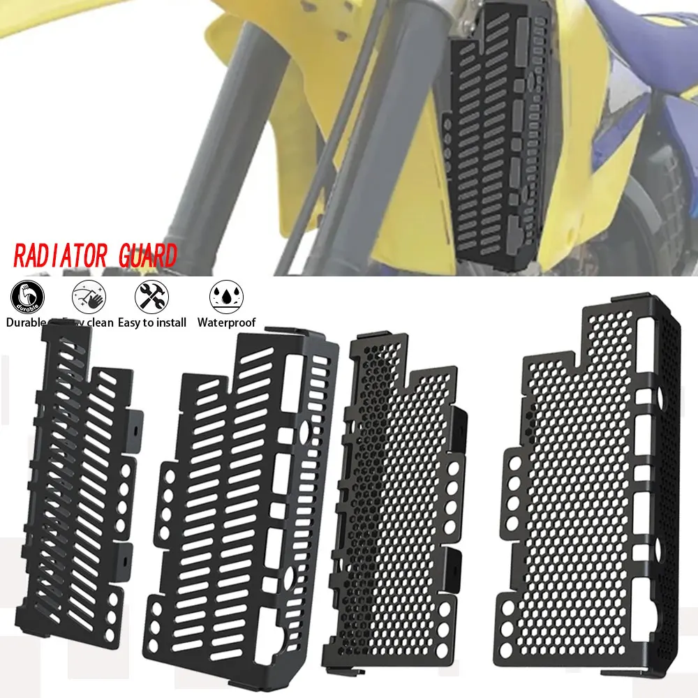 

For Suzuki DRZ400S DRZ 400E DRZ400E DRZ 400 DRZ400 DR-Z400 SM Radiator Guard Grille Protection Cover Motorcycle RM250 RM125 RM