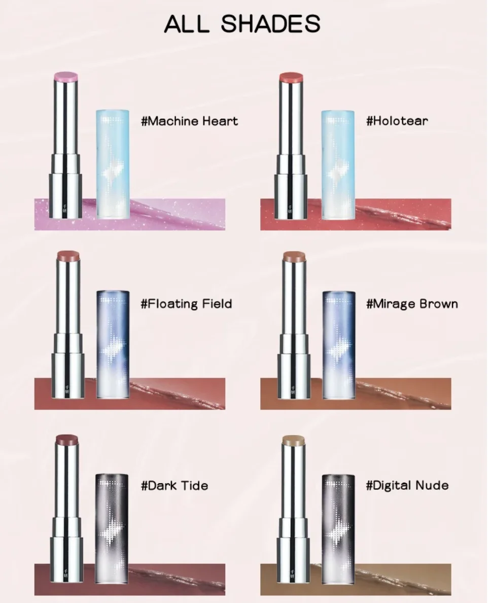 New CHEERYEP CRYSTAL GLOSSY ROUGE 2.6G Featherlight Second-Skin Feel with High-Shine Lip Tint Lip Makeup Beauty Cosmetics