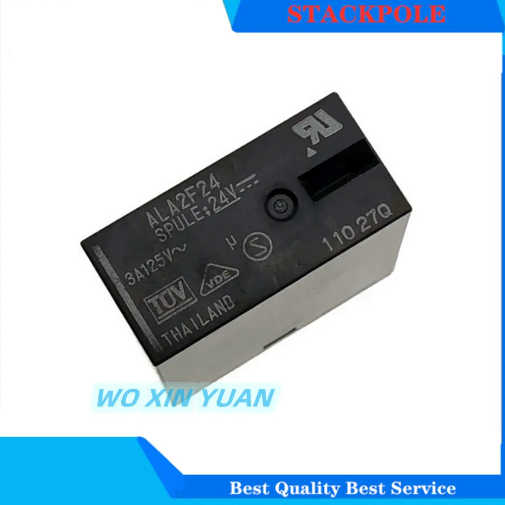 1PCS 100%Original New Relay ALA2F24 24VDC ALA2F12 12VDC ALA2F24-24V ALA2F12-12VDC 6PIN 3A alternative F4AK024T