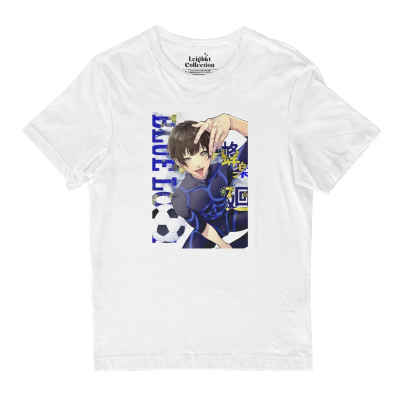 T-shirt Bachira Meguru Blue Lock Anime Shirt Cotton Spandex