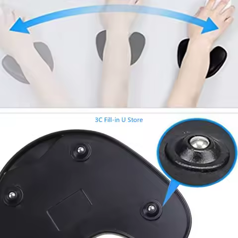 G8TA Ergonomic Mouse Pad Soft Memory Foam Mouse Pads Anti Slip Sliding Rotating Wrist Rest Mousepad for Gaming Computer