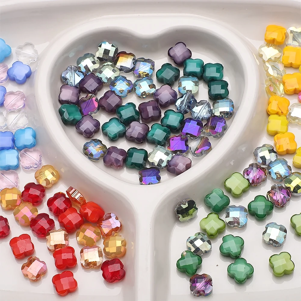 Crystal Bead Mix - 20 adet karışık 12mm kristal cam