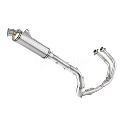 For Yamaha Tenere 700 2021 2022 2023 2024 T7 T700 XTZ 690 700 Escape Slip-on Motorcycle High Position Exhaust Muffler Pipe