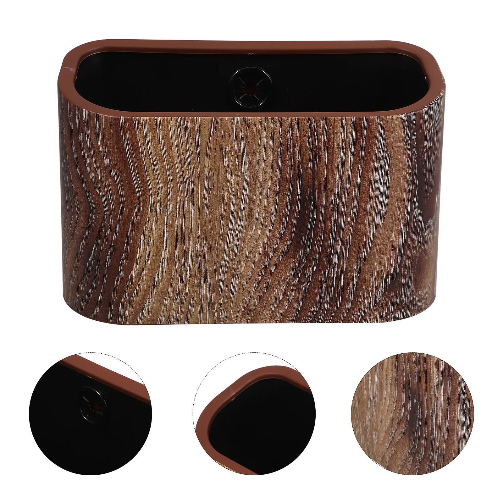 

Small Desk Trash Can Mini Waste Basket for Office Kitchen Bathroom Stylish Compact Design Portable Lightweight