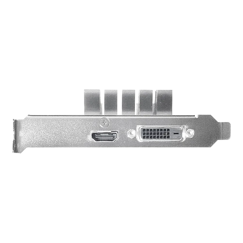 بطاقة رسومات مكتب GeForce GT 1030 2GB GDDR4 & GT1030 2G BRK & GTX1030 2G HDMI/D-sub بمروحة واحدة منخفضة المستوى ITX صامتة 20 وات TDP