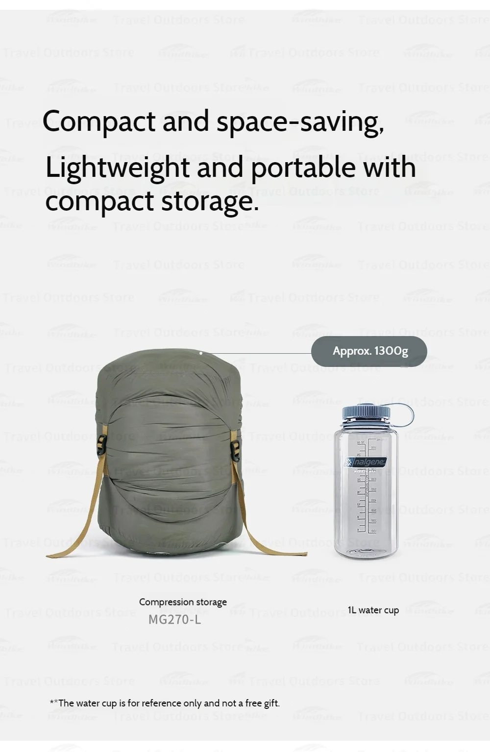 Naturehike Outdoor Warm Mujin PRO Mumienschlafsack für Männer und Frauen, leicht, für Camping, Wandern, Bergsteigen, Reisen, tragbar – Detail 14