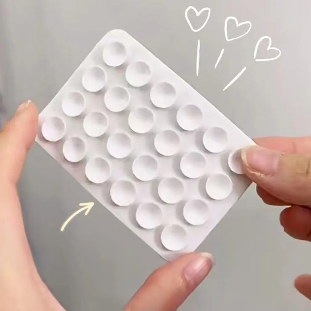 Silicone Suction Phone Case Adhesive Mount Card Holder For Phone Case Compatible With Mainstream Mobile Phone Case Accessories