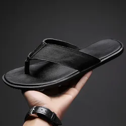 New Sandals Shoes Men Summer Men Flip Flops High Quality Beach Sandals Anti-slip Hombre Casual Shoes Man Slippers