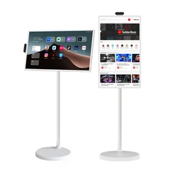 Stanbyme TV 21.5 inch digital display with removable stand WiFi 6 Android tablet for home studying