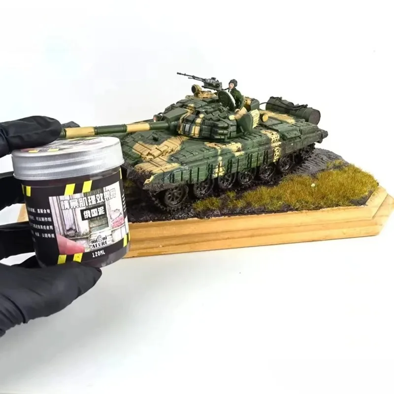 50/120ML Scene Texture Effect Paste Simulate Mud Concrete Asphalt Snow Frost Modeling Material for Scale Miniature Wargame