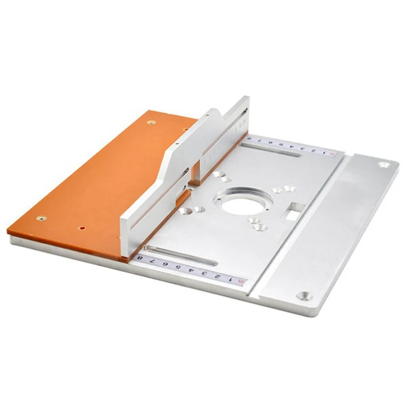 

Router Lifter Insert Board Woodworking Table Saw With Miter Gauge Guide Rail Aluminum Profile Fence Sliding Bracket